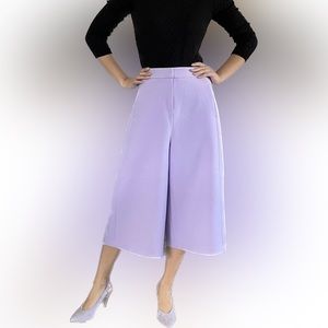 New ASOS lavender wide culottes